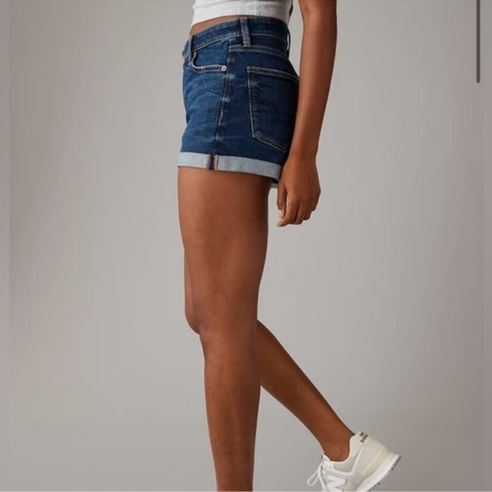 American Eagle Mom Jean Shorts Sz 14
